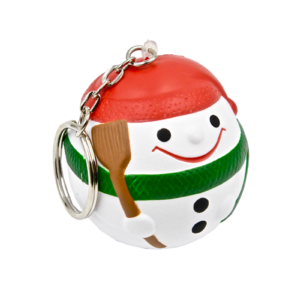 K-38 Snowman Keychain